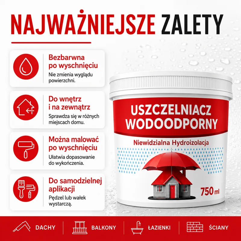 Wodoodporny Uszczelniacz Przeciwwilgociowy